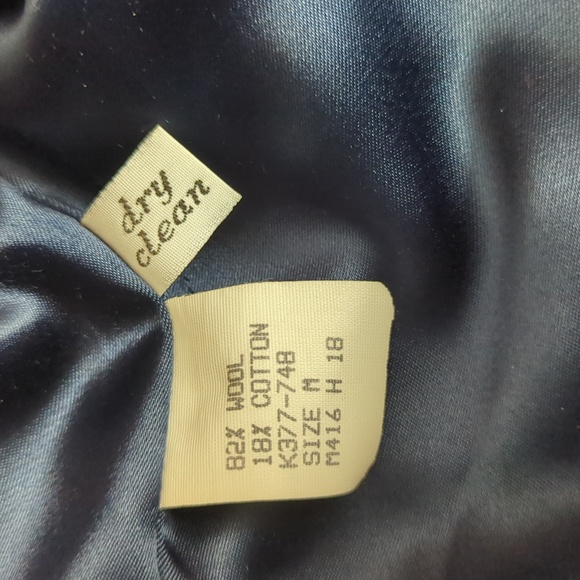 VINTAGE 1990's PENDLETON Country Sophisticates MULTICOLORED WOOL BOMBER JACKET - Picture 4 of 11